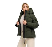 Navahoo Damen wasserdichte Winterjacke Steppjacke Wolkentanz XIV | Länge: hüftlang | Wärmegrad 3 von 3 - warm | Leichtgewicht | Geschweißte Steppung | Kapuze per Reißverschluss abnehmbar