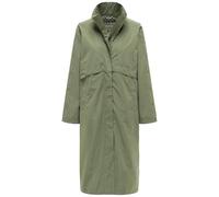 Langmantel NAVAHOO "Zenblüte 14", Damen, Gr. L (40), helloliv, Obermaterial: 100% Polyester; Innenfutter: 100% Polyester, oversize kniebedeckend, hoch geschlossener Ausschnitt, eng Umschlagbund, Mänte