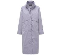 Langmantel NAVAHOO "Zenblüte 14", Damen, Gr. XL (42), helllila, Obermaterial: 100% Polyester; Innenfutter: 100% Polyester, oversize kniebedeckend, hoch geschlossener Ausschnitt, eng Umschlagbund, Mänt