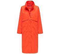 Navahoo Damen wasserdichter Parka lange Übergangsjacke mit krempelbaren Ärmeln Zenblüte 14 Spicy Orange Gr. XL