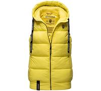 Navahoo Damen Weste Damenjacke Windbreaker Steppweste Outdoor Kassidy Lemon 38 - M