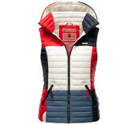 Navahoo Damen Weste Steppweste gesteppt Herbst Frühling Übergangsweste B880 [B880-Shad-Kulti-French-Gr.XL]