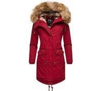 Winterparka mit abnehmbarem Kunstfell "Rosinchen" Blood Red M