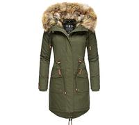 Winterparka mit abnehmbarem Kunstfell "Rosinchen" Grün S