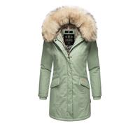 Navahoo Damen Winter Parka Cristal - Premium Kollektion mit Abnehmbarem Kunstfellkragen M