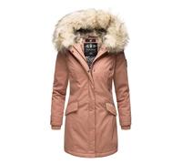 Navahoo Damen Winter Parka Cristal - Premium Kollektion mit Abnehmbarem Kunstfellkragen XS