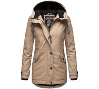 Navahoo Damen Winter Regen Jacke Parka Mantel warm gefüttert Kapuze B847 [B847-Lind-Taupe-Gr.XXL]