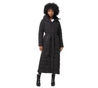 Navahoo Damen Winter Stepp Mantel Wintermantel gesteppt lang warm Kapuze B974 [B974-Teil-Schwarz-Gr.3XL]