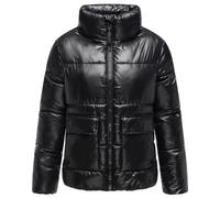 Navahoo Damen Winter Steppjacke gesteppt Anorak Puffer Winterjacke hochschließender Kragen & dicker Reißverschluss Eispracht S - XXL (DE/NL/SE/PL, Alphanumerisch, XXL, Regular, Regular, Schwarz)