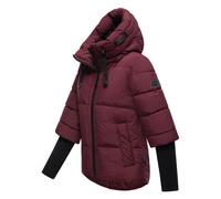 Steppjacke NAVAHOO "Lotusherz XIV", Damen, Gr. L (40), rot (dunkelrot), Obermaterial: 100% Polyester. Innenfutter: 100% Polyester. Wattierung: 100% Polyester. Ärmelfutter: 100% Polyester, figurumspiel