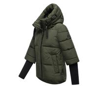 Navahoo Damen Winter Steppjacke Lotusherz XIV - warm, funktional & urban L