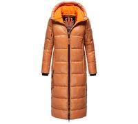 Navahoo Damen Winter Steppmantel lange Winterjacke Parka mit Kapuze Schmuseengel XS - XXL (DE/NL/SE/PL, Alphanumerisch, XL, Regular, Regular, Rusty Cinnamon)