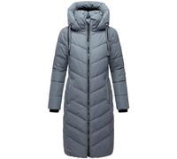 Steppmantel NAVAHOO "Sahnekatzii XIV", Damen, Gr. 6XL (52), blau (mittelblau), Oberstoff: 100% Polyester, Futter: 100% Polyester, Wattierung: 100% Polyester, Ärmelfutter: 100% Polyester, modisch, figu