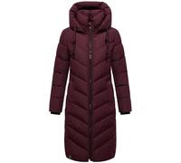 Steppmantel NAVAHOO "Sahnekatzii XIV", Damen, Gr. S (36), weinrot, Oberstoff: 100% Polyester, Futter: 100% Polyester, Wattierung: 100% Polyester, Ärmelfutter: 100% Polyester, figurumspielend ca. Mitte