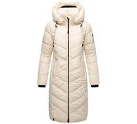 Steppmantel NAVAHOO "Sahnekatzii XIV", Damen, Gr. XXL (44), beige (creme), Oberstoff: 100% Polyester. Futter: 100% Polyester. Wattierung: 100% Polyester. Ärmelfutter: 100% Polyester, figurumspielend k