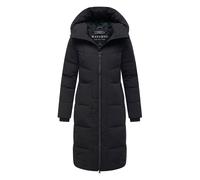 Navahoo Damen Winter Steppmantel SCHOKOKUSS - elegant, warm & funktional L