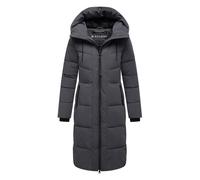 Steppmantel NAVAHOO "Schokokuss XIV", Damen, Gr. XL (42), grau (anthrazit), Obermaterial: 92% Nylon, 8% Elasthan; Innenfutter: 100% Polyester; Wattierung: 100% Polyester; Ärmelfutter: 100% Polyester, 