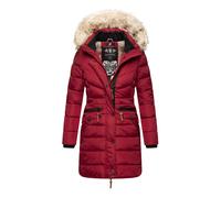 Navahoo Damen Winterjacke Paula - Extra Warm, Wasserabweisend & Mit Abnehmbarem Kunstfellkragen S