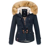 Navahoo Winterjacke »Pearl« mit warmem Teddyfell, blau