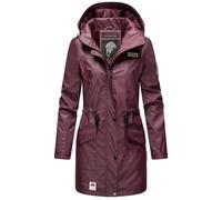 Navahoo Damen Winterjacke Regenmantel gefütterter Parka Wasserdicht Deike XS-XXL (DE/NL/SE/PL, Alphanumerisch, S, Regular, Regular, Wine)