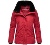 Navahoo Damen Winterjacke (S-3XL) - Kunstfellkragen, geringes Eigengewicht, innen teils mit Teddyfell, Warme Jacke Frauen - N003