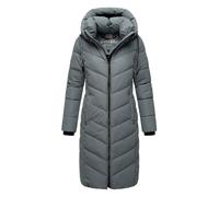 Steppmantel NAVAHOO "Sahnekatzii XIV", Damen, Gr. L (40), blau (mittelblau), Oberstoff: 100% Polyester, Futter: 100% Polyester, Wattierung: 100% Polyester, Ärmelfutter: 100% Polyester, modisch, figuru