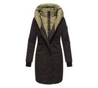 Navahoo Damen Winterjacke Snowelf - Leicht & Warm mit Magnetverschluss XS