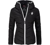 Navahoo Damen Winterjacke Steppjacke Elva Schwarz Gr. XXL