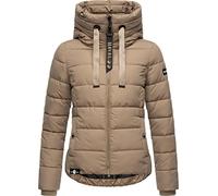 Steppjacke NAVAHOO "Amayaa", Damen, Gr. M (38), grau (taupe), Oberstoff: 100% Polyester. Futter: 100% Polyester. Wattierung: 100% Polyester. Ärmelfutter: 100% Polyester, figurumspielend hüftbedeckend,