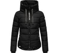 Steppjacke NAVAHOO "Amayaa", Damen, Gr. L (40), schwarz, Oberstoff: 100% Polyester. Futter: 100% Polyester. Wattierung: 100% Polyester. Ärmelfutter: 100% Polyester, figurumspielend hüftbedeckend, hoch
