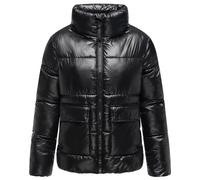 Navahoo Damen Winterjacke warme Steppjacke mit hohem Stehkragen Eispracht 14 Black Gr. S