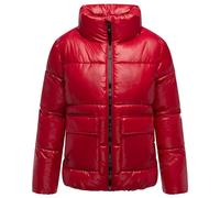Kurzjacke NAVAHOO "Eispracht 14", Damen, Gr. M (38), rot (dunkelrot), Obermaterial: 100% Polyester, Innenfutter: 100% Polyester, Wattierung: 100% Polyester, Ärmelfutter: 100% Polyester, modisch, gerad