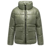 Kurzjacke NAVAHOO "Eispracht 14", Damen, Gr. M (38), grün (helloliv), Obermaterial: 100% Polyester, Innenfutter: 100% Polyester, Wattierung: 100% Polyester, Ärmelfutter: 100% Polyester, modisch, gerad