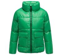 Navahoo Damen Winterjacke warme Steppjacke mit hohem Stehkragen Eispracht 14 Smaragd Green Gr. XXL