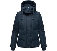 Steppjacke NAVAHOO "Zauberlicht 14", Damen, Gr. S (36), blau (navy), Obermaterial: 100% Polyester, Innenfutter: 100% Polyester, Wattierung: 100% Polyester, Ärmelfutter: 100% Polyester, gerade hüftbede