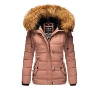 Navahoo Damen Winterjacke Zoja - Warm, Stylisch & Mit Abnehmbarem Kunstfellkragen S