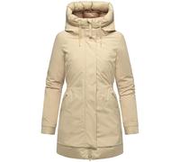 Navahoo Wintermantel Damen beige, L