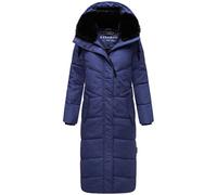 Extralanger Steppmantel "Hingucker XIV" Blue Violet XXL
