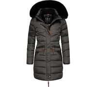Steppmantel NAVAHOO "Paula" Gr. XXL (44), grau (kieselgrau) Damen Mäntel Übergangsmäntel stylischer Winter Parka m. edlem Fellimitat (48306369-XXL)
