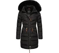 Steppmantel NAVAHOO "Paula" Gr. XL (42), blau (dark) Damen Mäntel Wintermäntel stylischer Winter Parka m. edlem Fellimitat (16408527-XL)
