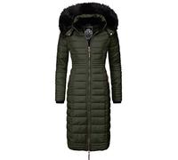 Navahoo Wintermantel Damen oliv, M