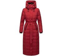 Steppmantel NAVAHOO "Das Teil XIV", Damen, Gr. XXXL(46), rot (dunkelrot), Oberstoff: 100% Polyester, Futter: 100% Polyester, Wattierung: 100% Polyester, Ärmelfutter: 100% Polyester, gerade wadenlang, 