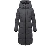 Steppmantel NAVAHOO "Schokokuss XIV", Damen, Gr. M (38), grau (anthrazit), Obermaterial: 92% Nylon, 8% Elasthan; Innenfutter: 100% Polyester; Wattierung: 100% Polyester; Ärmelfutter: 100% Polyester, m