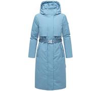 Wintermantel NAVAHOO "Waldbummler 14", Damen, Gr. XL (42), hellblau, Obermaterial: 100% Polyester, Innenfutter: 100% Polyester, Wattierung: 100% Polyester, Ärmelfutter: 100% Polyester, tailliert kniel