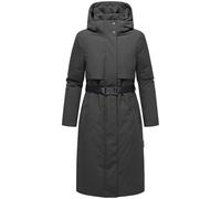 Wintermantel NAVAHOO "Waldbummler 14", Damen, Gr. XL (42), grau, Obermaterial: 100% Polyester, Innenfutter: 100% Polyester, Wattierung: 100% Polyester, Ärmelfutter: 100% Polyester, tailliert knielang,