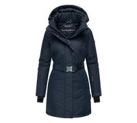 Wintermantel NAVAHOO "Frostkuss 14", Damen, Gr. L (40), blau (navy), Obermaterial: 100% Polyester, Innenfutter: 100% Polyester, Wattierung: 100% Polyester, Ärmelfutter: 100% Polyester, modisch, figuru