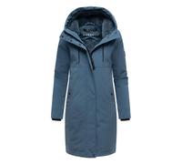 Navahoo Wintermantel Damen blau, L