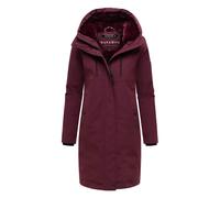 Wintermantel NAVAHOO "Hageltanz 14", Damen, Gr. M (38), weinrot, Obermaterial: 55% Polyester, 45% Nylon; Innenfutter: 100% Polyester; Wattierung: 100% Polyester; Ärmelfutter: 100% Polyester; Kunstpelz