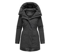 Wintermantel NAVAHOO "Winterprinzessin 14", Damen, Gr. S (36), anthrazit, Obermaterial: 100% Polyester, Innenfutter: 100% Polyester, Wattierung: 100% Polyester, Ärmelfutter: 100% Polyester, figurumspi