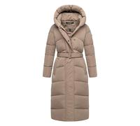 Steppmantel NAVAHOO "Eisblick 14", Damen, Gr. XL (42), grau (taupe), Obermaterial: 100% Polyester, Innenfutter: 100% Polyester, Wattierung: 100% Polyester, Ärmelfutter: 100% Polyester, casual, figurum